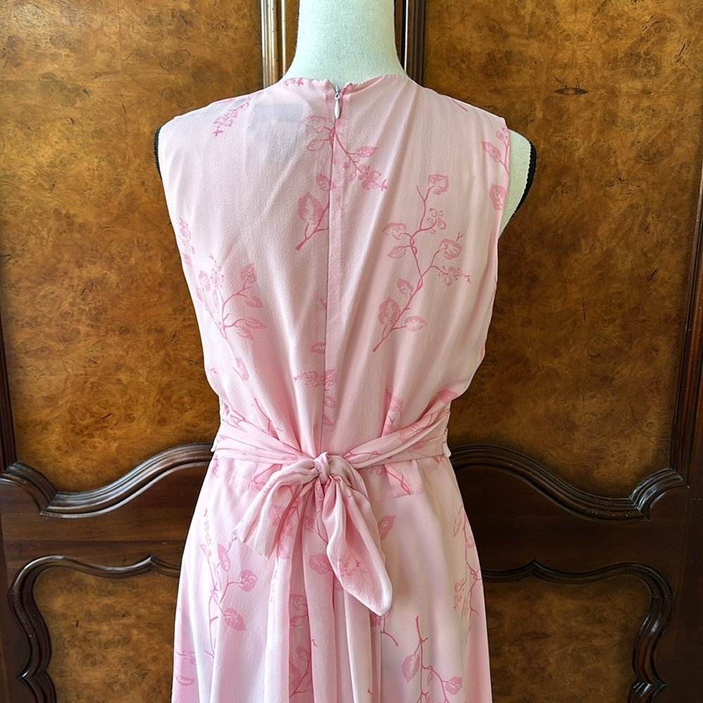 Adrianna Papell Silk Sleeveless Maxi Dress - Picture 8 of 13